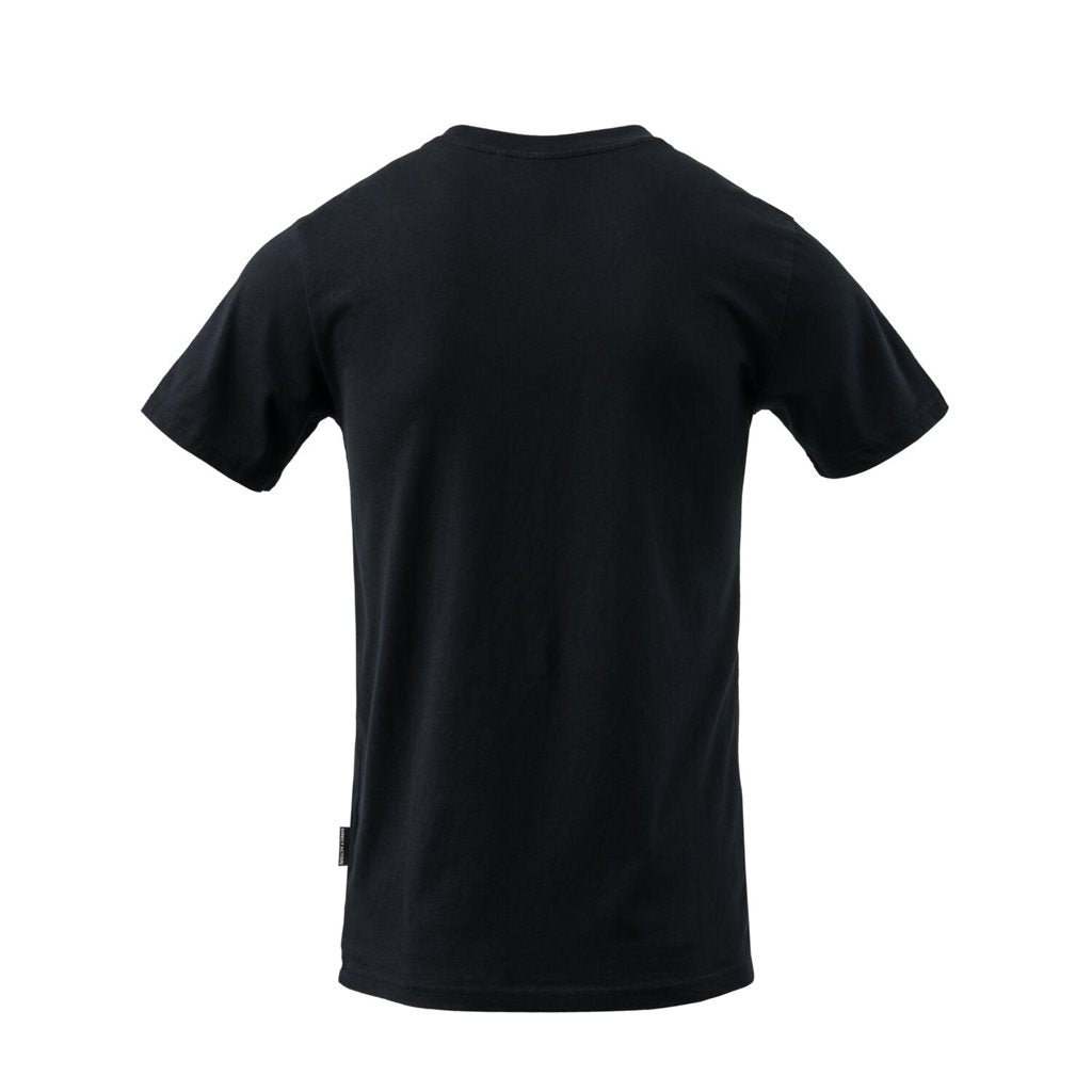 Camiseta negra SKELETON con motivo táctico de calavera