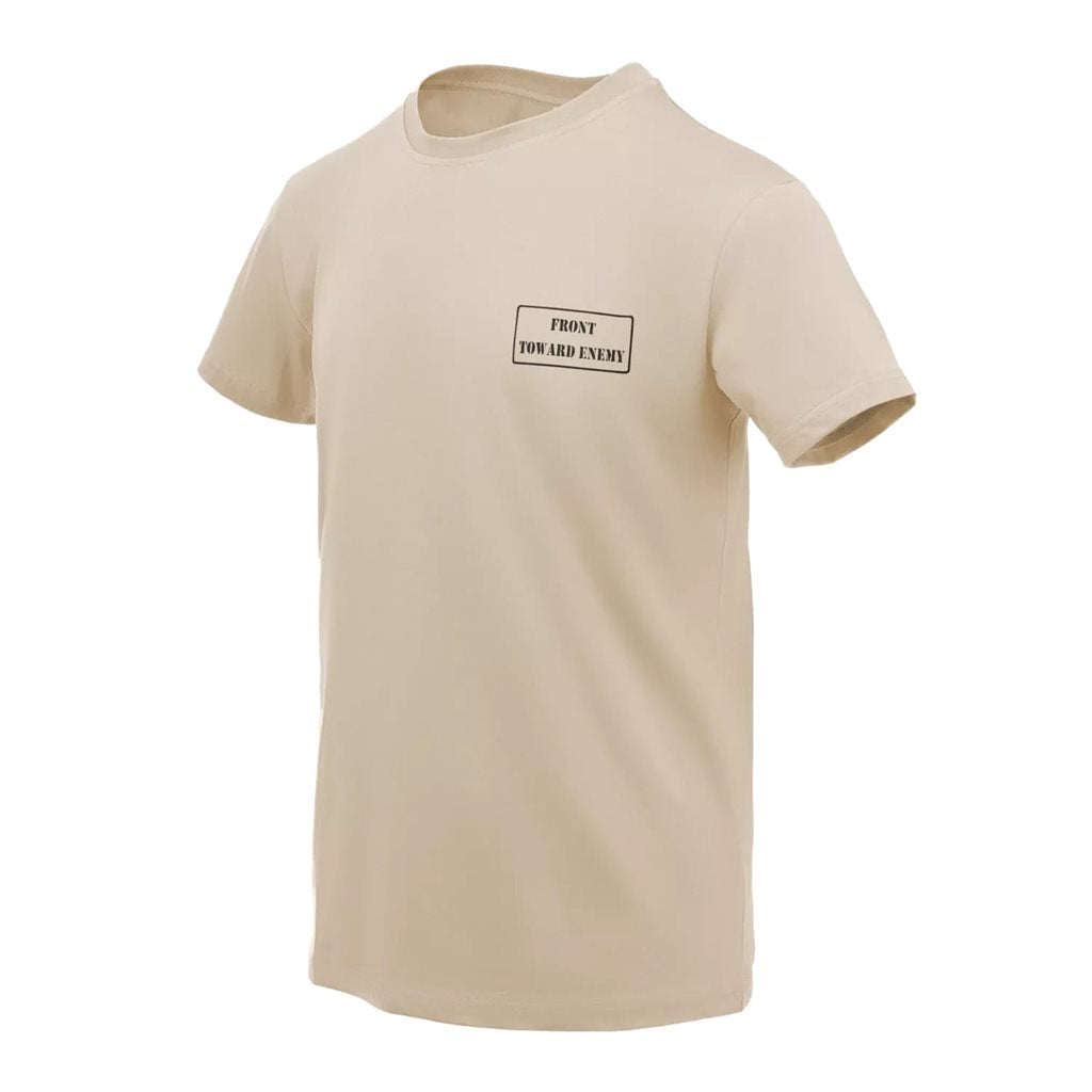 Camiseta negra FRONT TOWARD ENEMY de Helikon-Tex