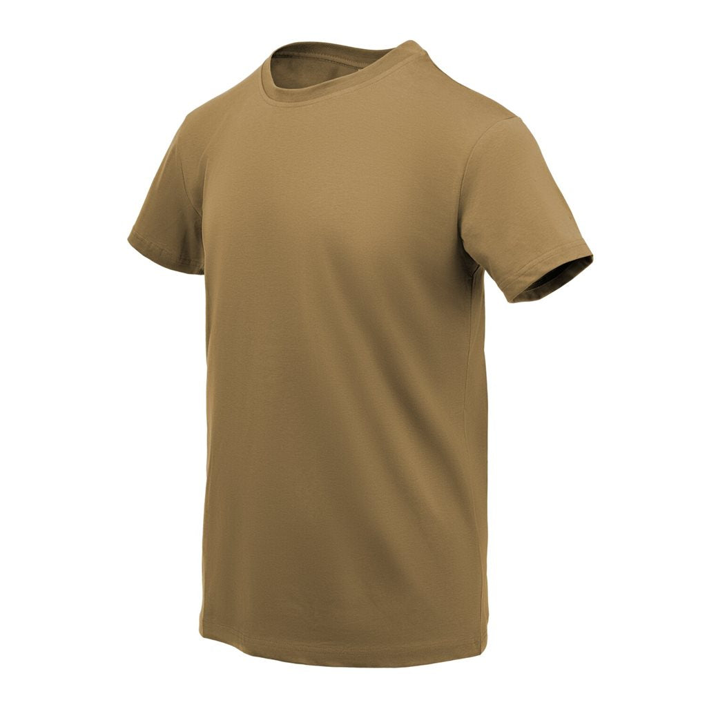 Camiseta Classic Army Coyote de algodón - Helikon-Tex, manga corta