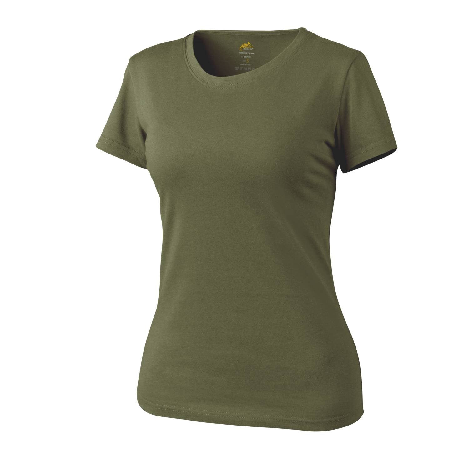 Camiseta mujer Helikon-Tex CLASSIC verde, 100% algodón