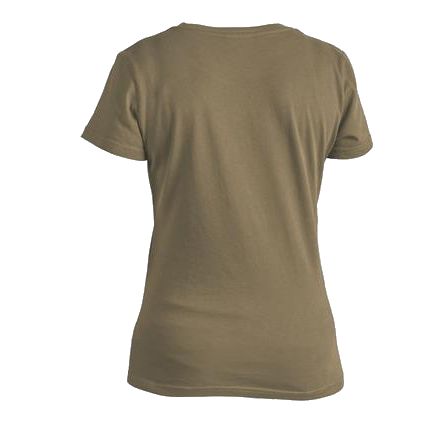 Camiseta mujer Helikon-Tex CASSIC COYOTE 100% algodon