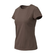 Camiseta mujer Helikon-Tex ORGANIC SIM Earth Brown, algodón orgánico con elastano, corte femenino cómodo