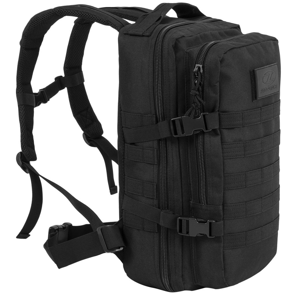 Mochila RECON 20L negra, pequeña y modular