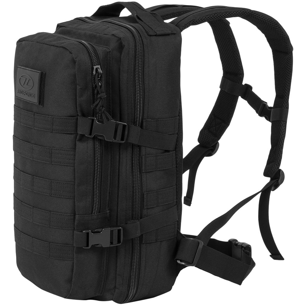 Mochila RECON 20L negra, pequeña y modular