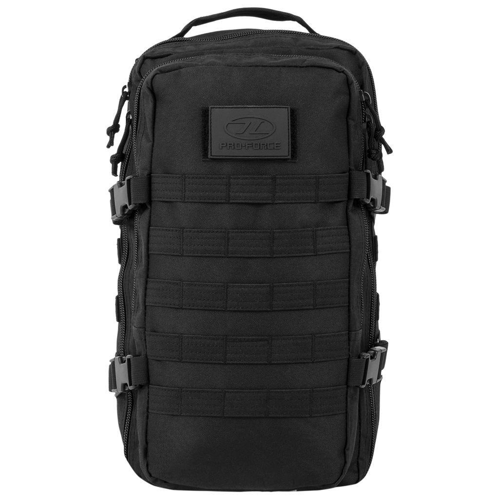 Mochila RECON 20L negra, pequeña y modular