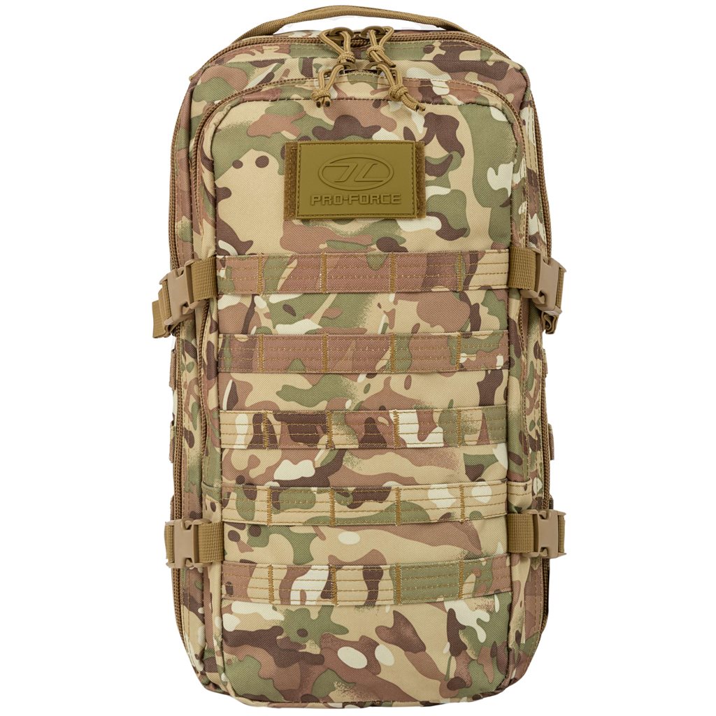 Mochila RECON 20L negra, pequeña y modular