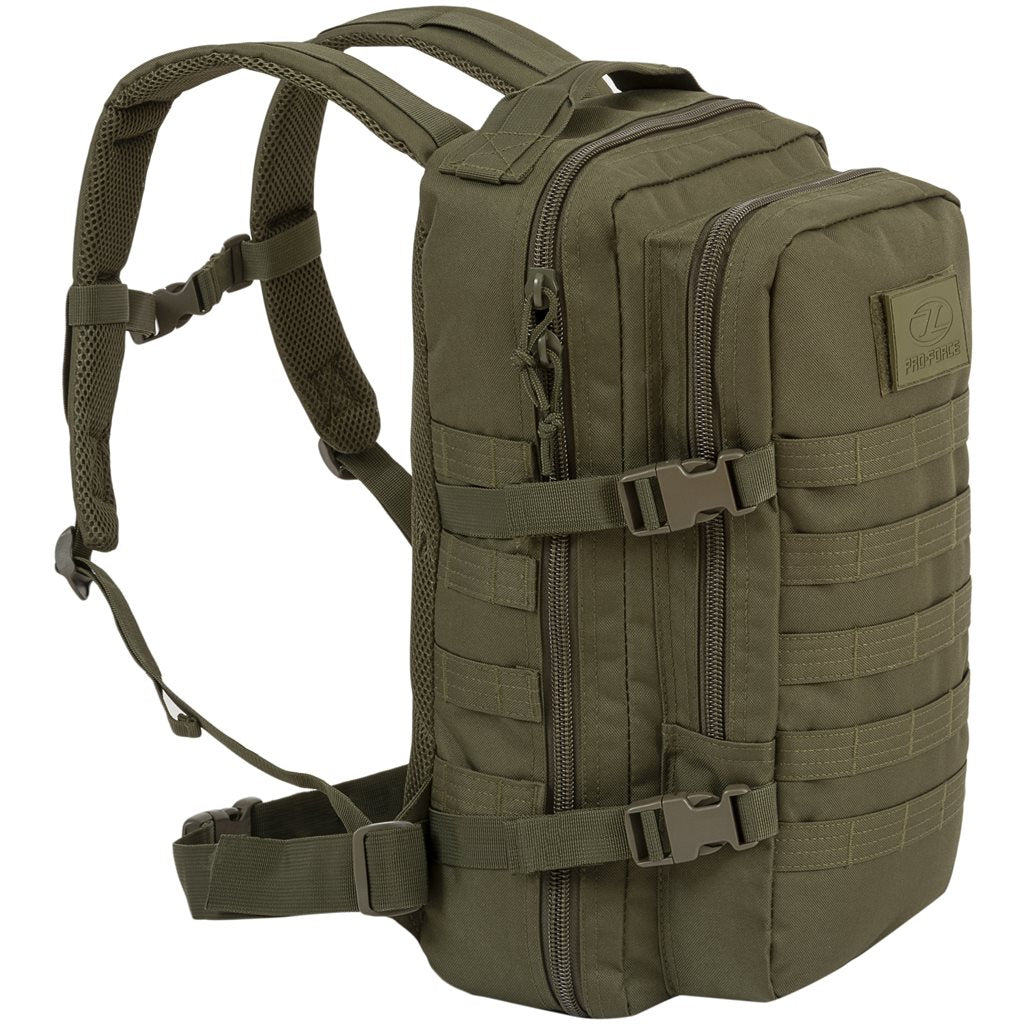 Mochila RECON 20L negra, pequeña y modular