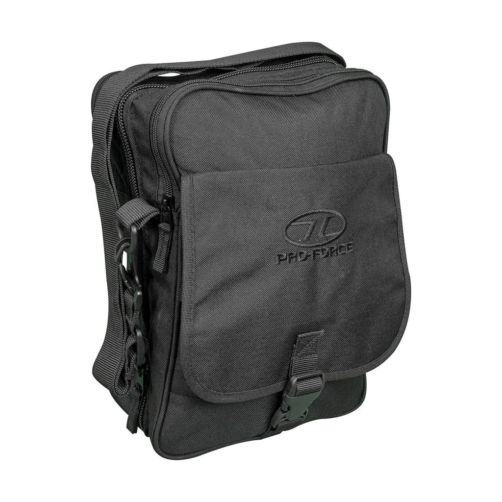 Bolsa plegable Dual Jackal negra, bandolera que se convierte en bolsa de viaje de 50 litros