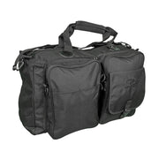 Bolsa plegable Dual Jackal negra, bandolera que se convierte en bolsa de viaje de 50 litros
