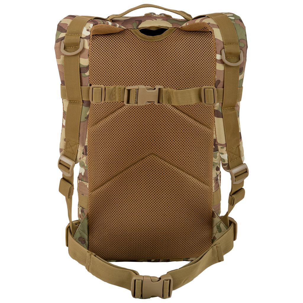 Mochila RECON 28 L negra PRO-FORCE, resistente 600D XTP con acabado hidrorepelente