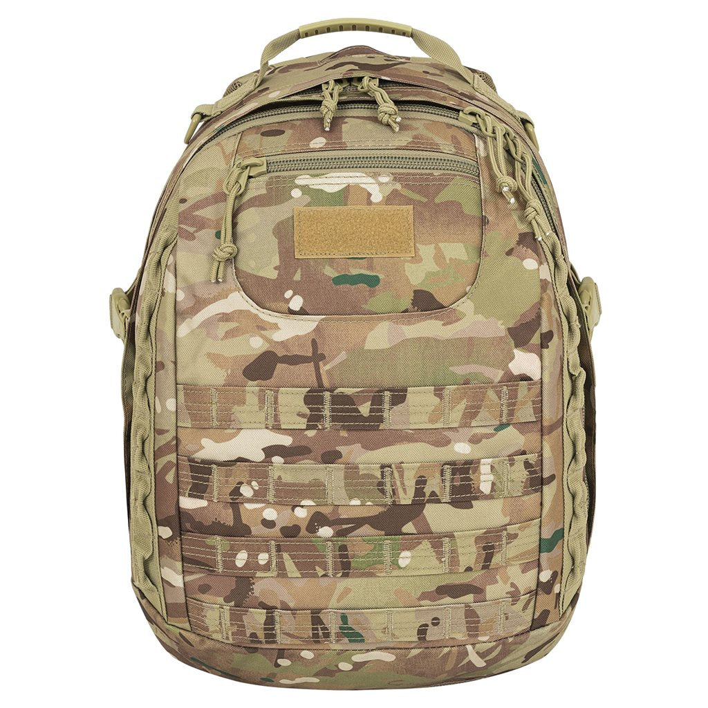 Mochila táctica Cerberus 30 l negra en XTP1000D con recubrimiento PVC