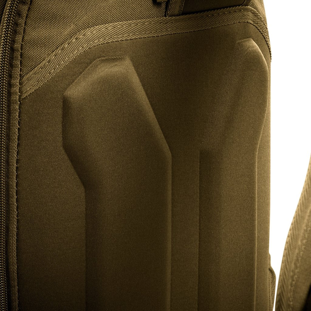 Mochila bandolera STOIRM GEARSLINGER 12 L verde con hebillas Duraflex y cremallera YKK
