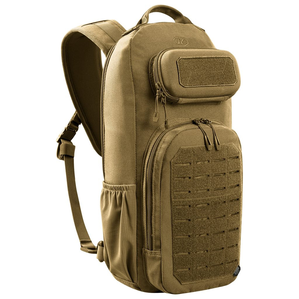 Mochila bandolera STOIRM GEARSLINGER 12 L verde con hebillas Duraflex y cremallera YKK