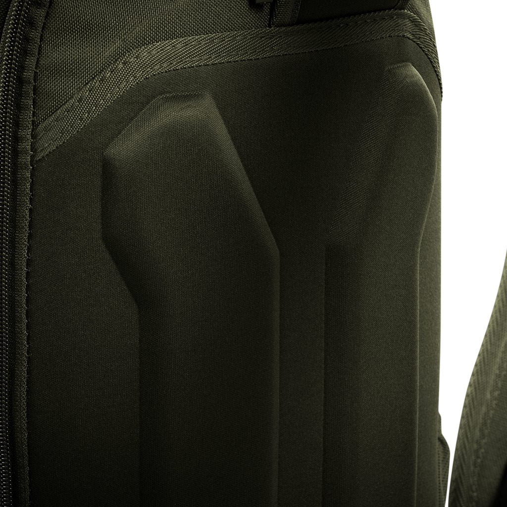 Mochila bandolera STOIRM GEARSLINGER 12 L verde con hebillas Duraflex y cremallera YKK