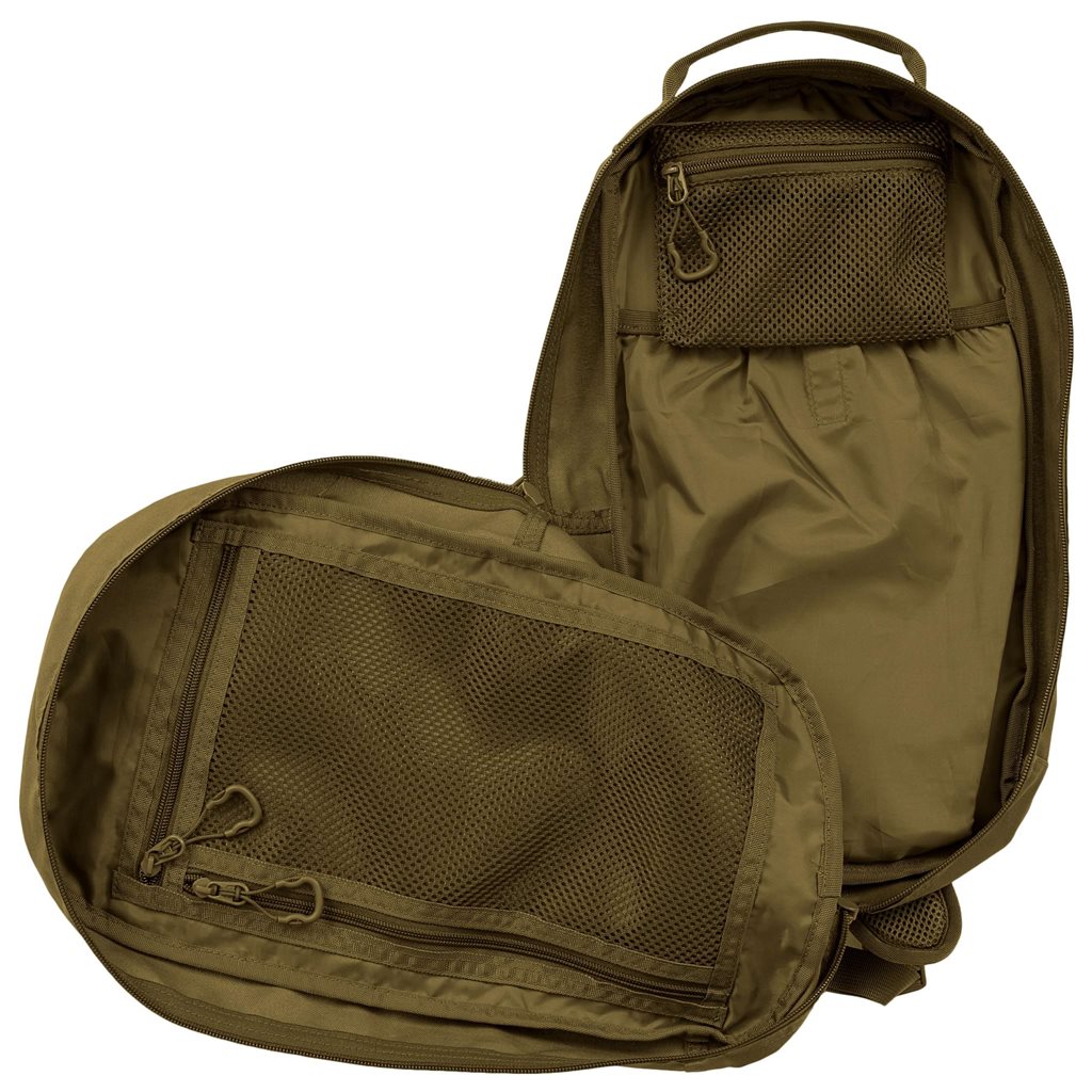 Mochila bandolera SCORPION GEARSLINGER negra Highlander
