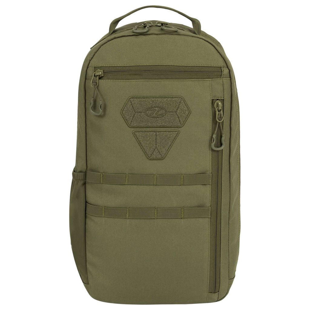 Mochila bandolera SCORPION GEARSLINGER negra Highlander