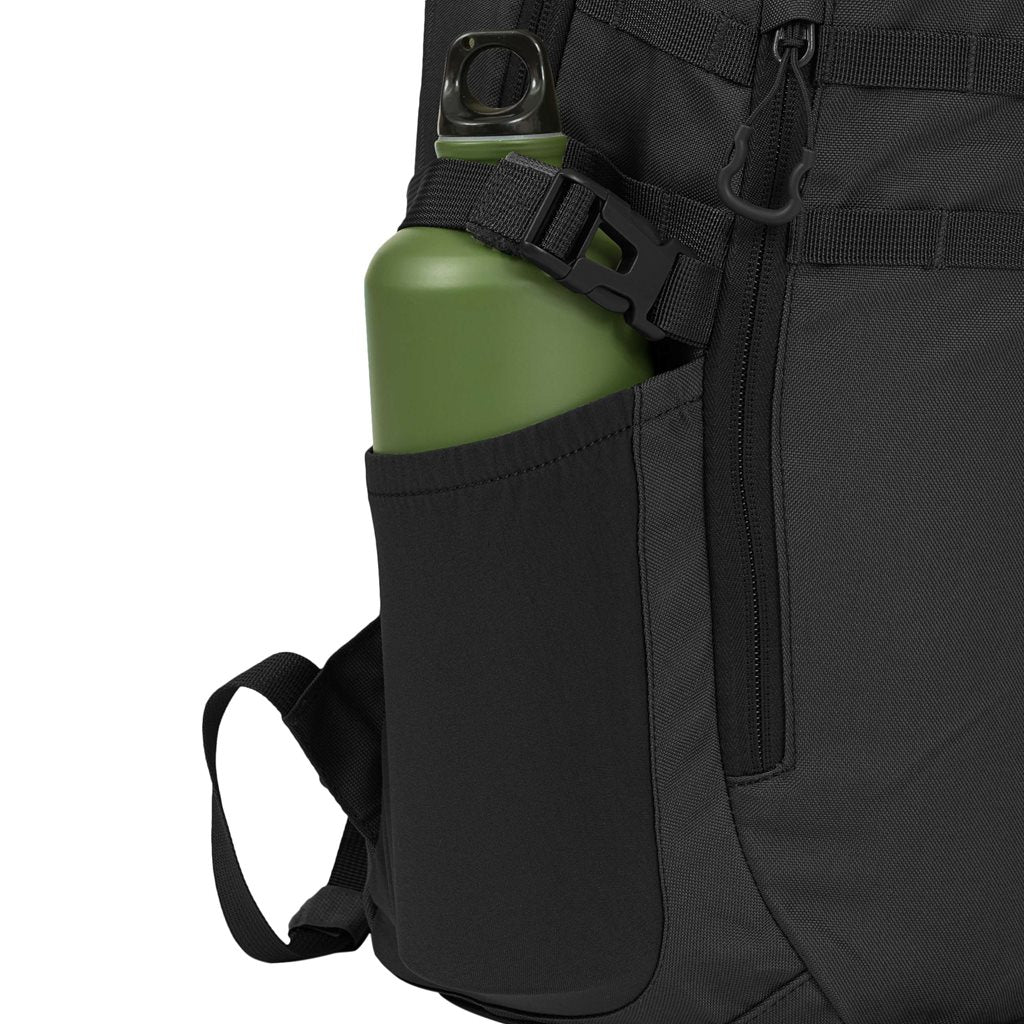 Mochila EAGLE 1 20 L negra Highlander, 600D XTP con revestimiento poliuretano, sistema trasero y anclajes MOLLE/PALS