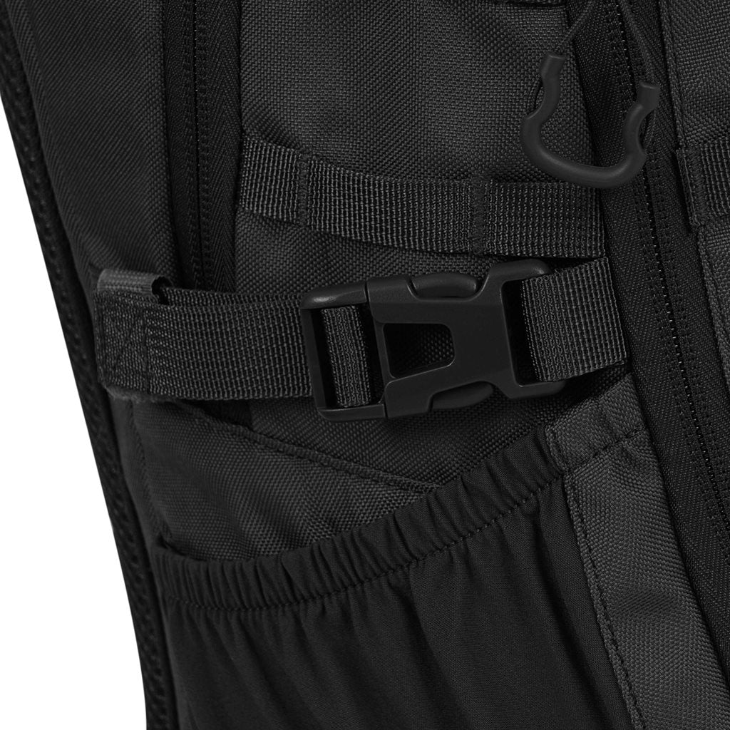 Mochila EAGLE 1 20 L negra Highlander, 600D XTP con revestimiento poliuretano, sistema trasero y anclajes MOLLE/PALS