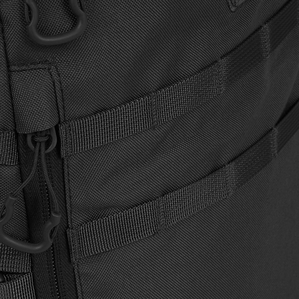 Mochila EAGLE 1 20 L negra Highlander, 600D XTP con revestimiento poliuretano, sistema trasero y anclajes MOLLE/PALS