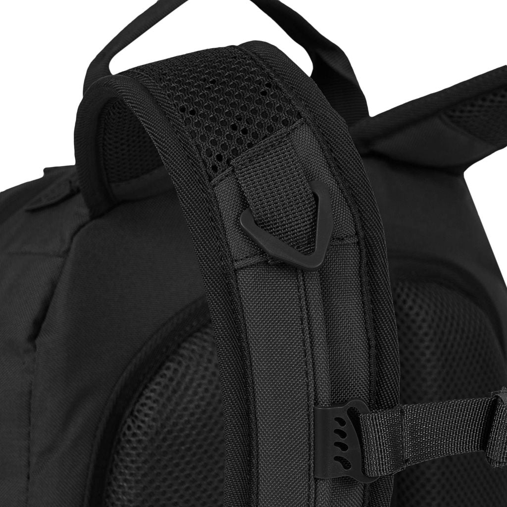 Mochila EAGLE 1 20 L negra Highlander, 600D XTP con revestimiento poliuretano, sistema trasero y anclajes MOLLE/PALS