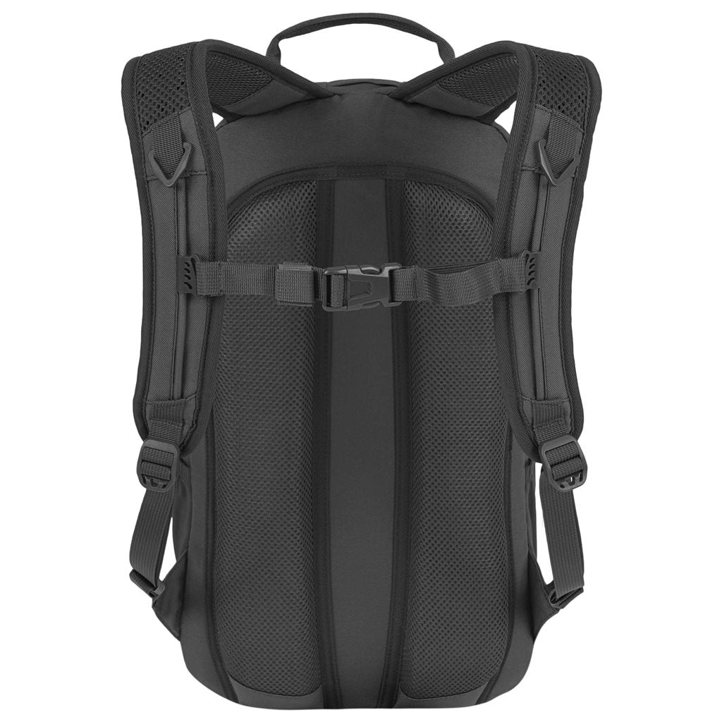 Mochila EAGLE 1 20 L negra Highlander, 600D XTP con revestimiento poliuretano, sistema trasero y anclajes MOLLE/PALS