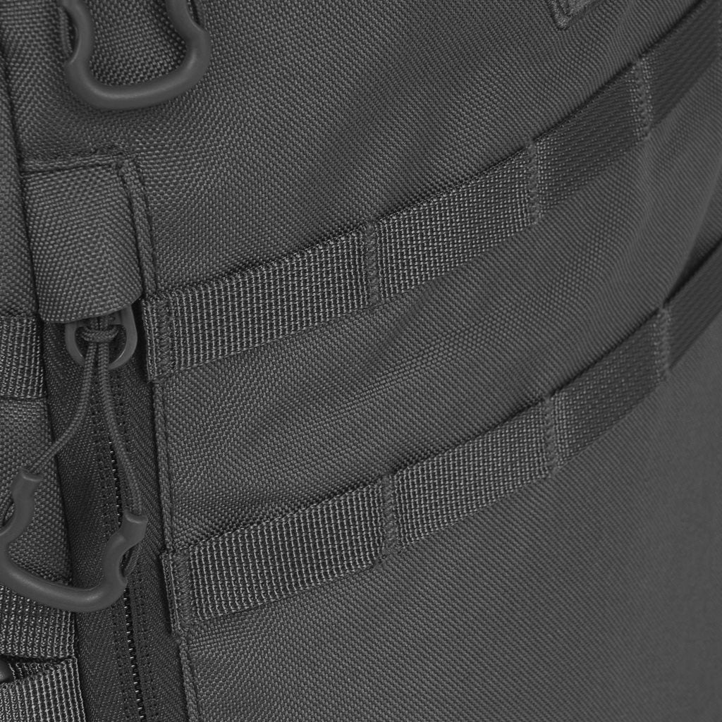 Mochila EAGLE 1 20 L negra Highlander, 600D XTP con revestimiento poliuretano, sistema trasero y anclajes MOLLE/PALS