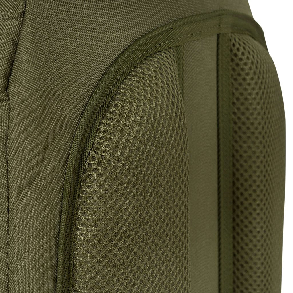 Imagen de la mochila EAGLE 1 (20 L) mostrando bolsillos, sistema MOLLE/PALS y respaldo ergonómico