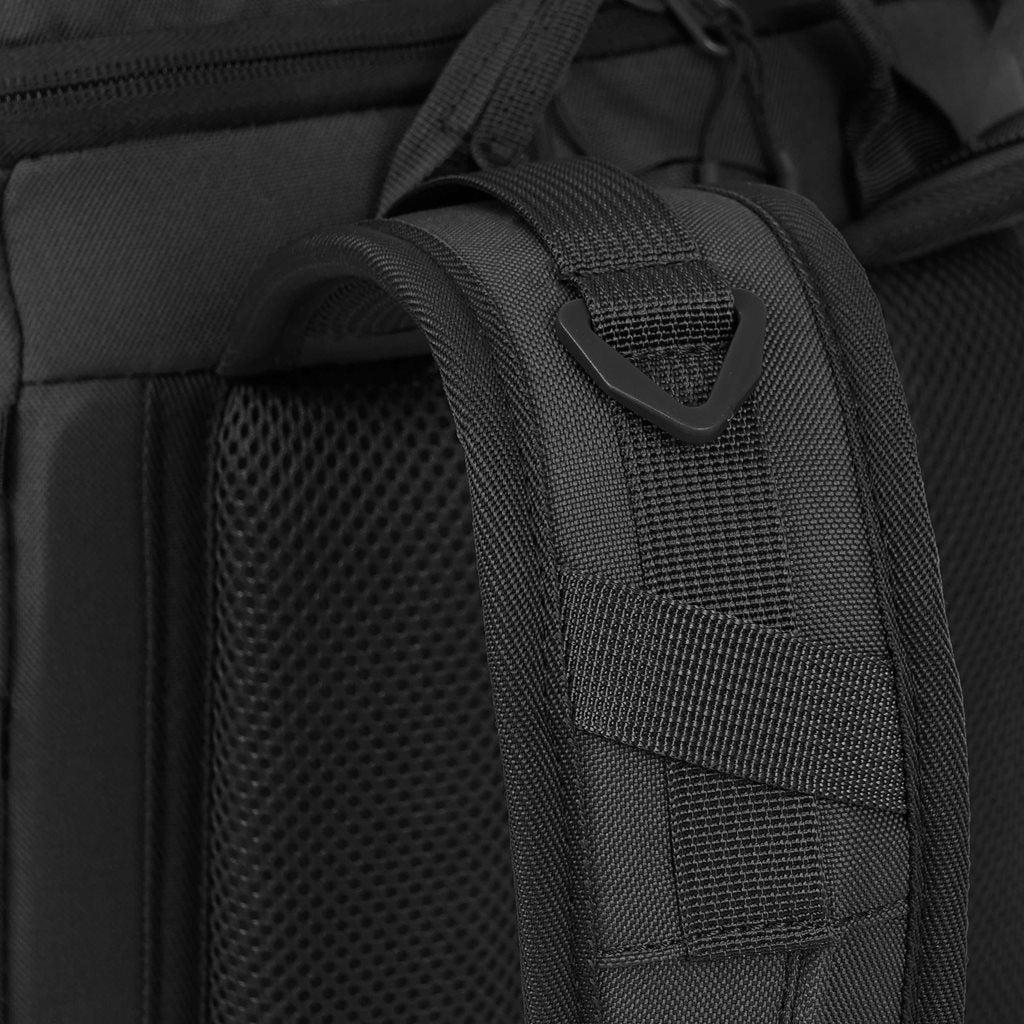 Mochila Highlander EAGLE 2 30L negra, vista frontal