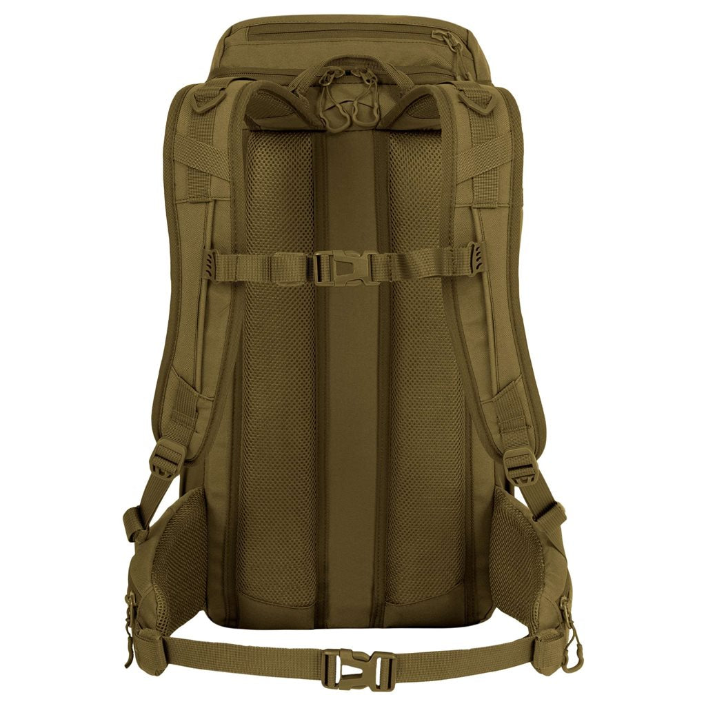 Mochila Highlander EAGLE 2 30L negra, vista frontal