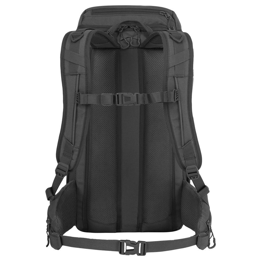 Mochila Highlander EAGLE 2 30L negra, vista frontal