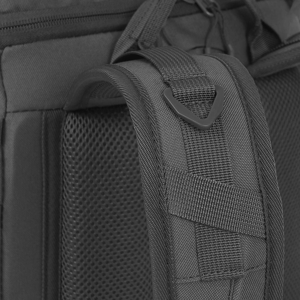 Mochila Highlander EAGLE 2 30L negra, vista frontal