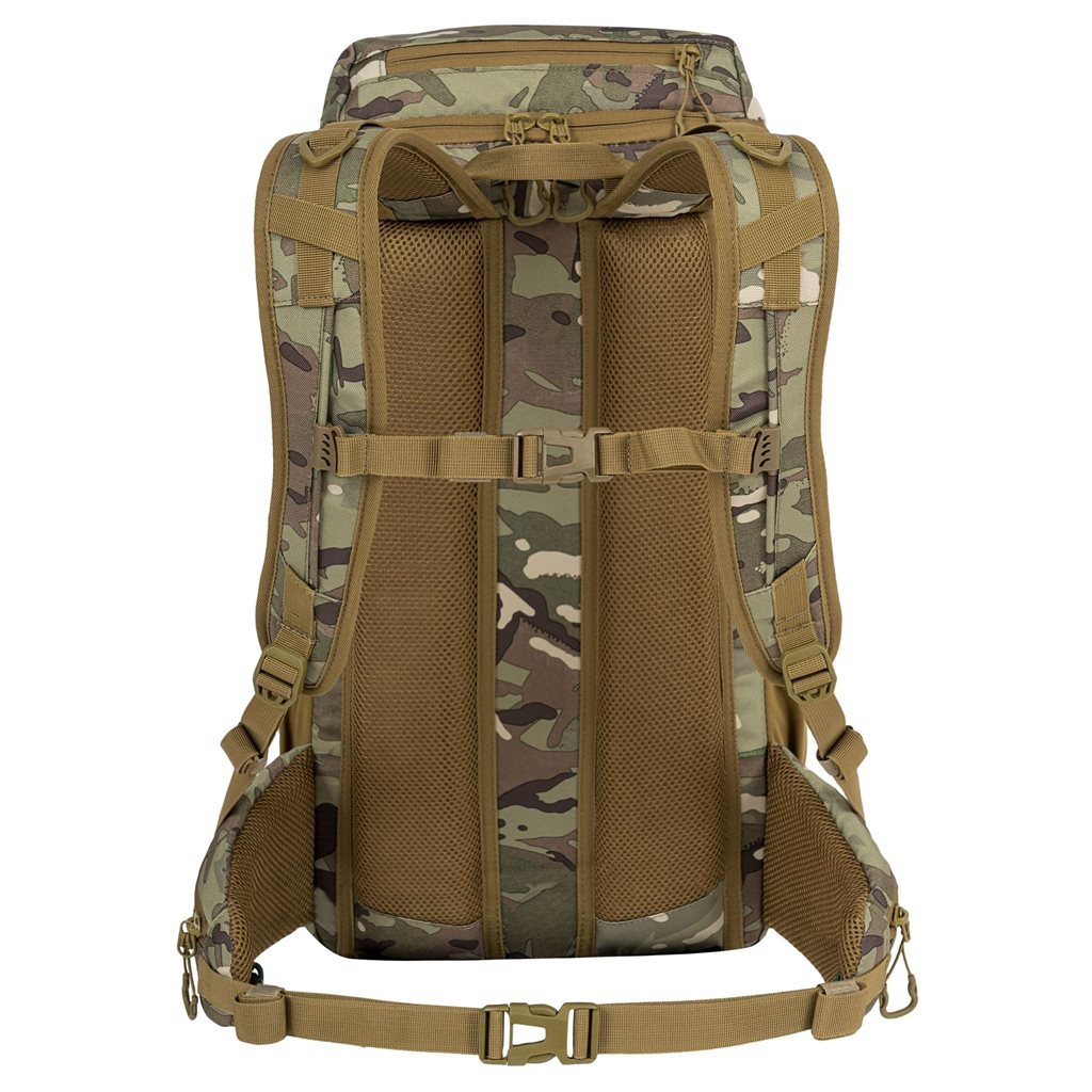 Mochila Highlander EAGLE 2 30L negra, vista frontal