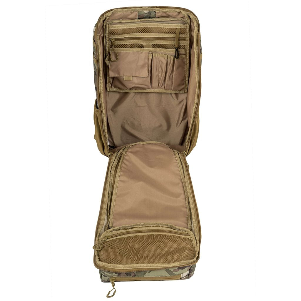 Mochila Highlander EAGLE 2 30L negra, vista frontal