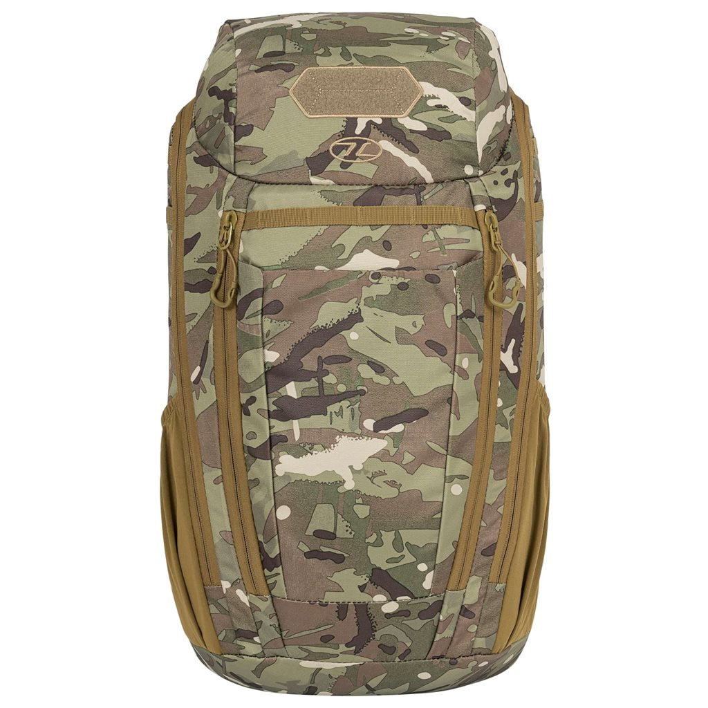 Mochila Highlander EAGLE 2 30L negra, vista frontal