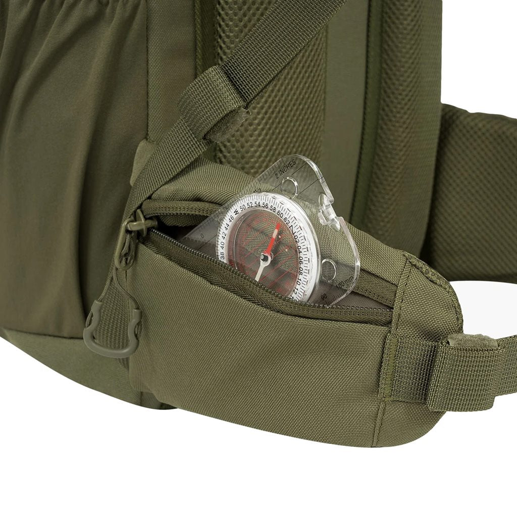 Imagen de la mochila EAGLE 2 (30 litros) de Highlander, material 600D XTP y compatibilidad MOLLE/PALS