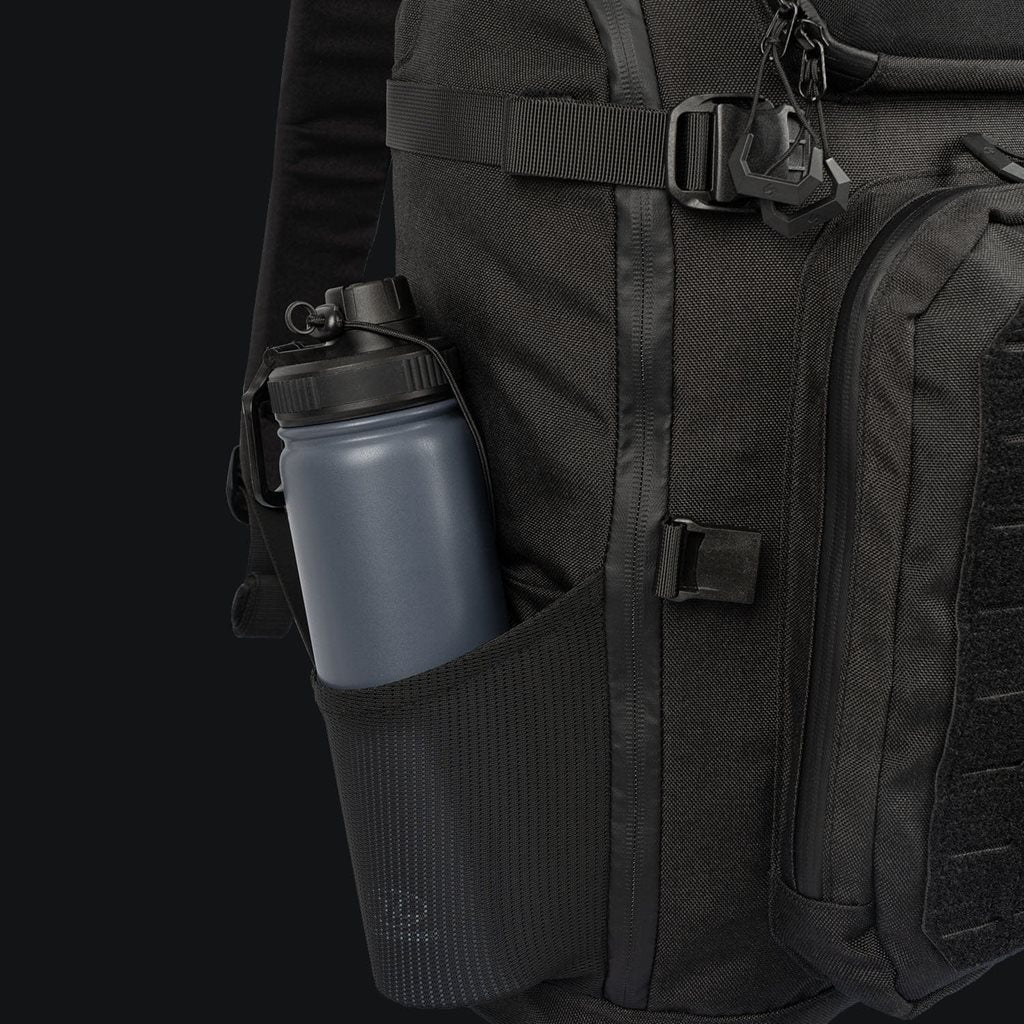 Mochila STOIRM Gen2 25 L negra con apertura clamshell
