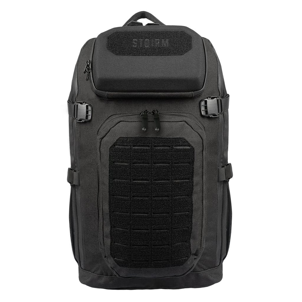 Mochila STOIRM Gen2 25 L negra con apertura clamshell