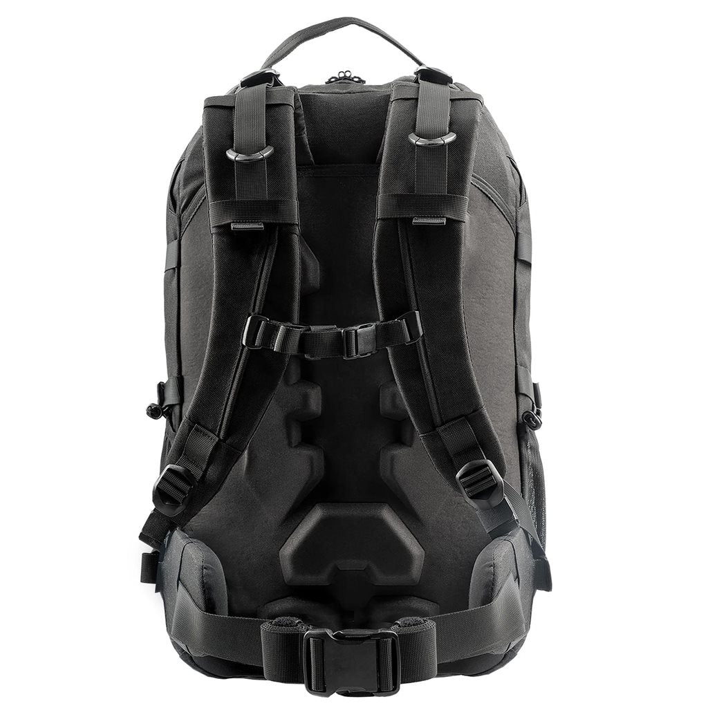 Mochila STOIRM 40 L GEN2 negra con apertura tipo concha