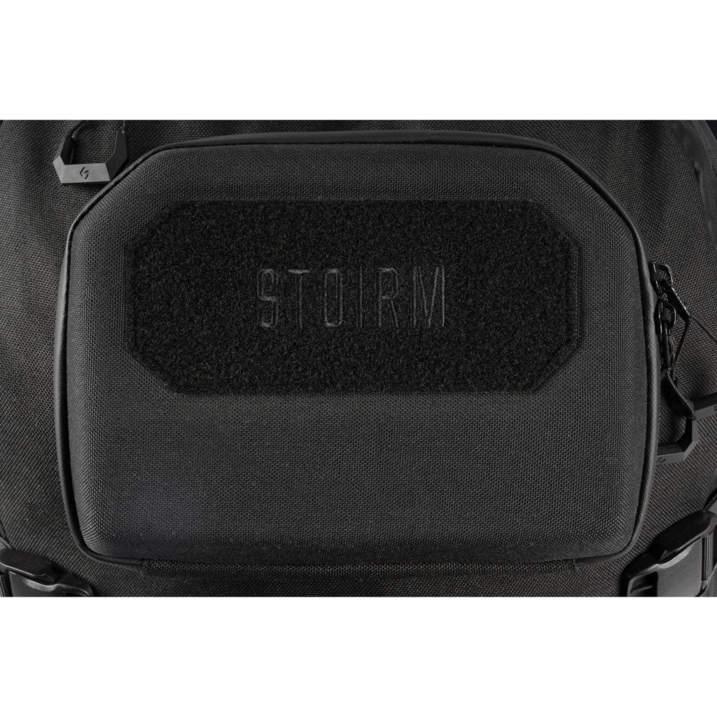 Mochila STOIRM 40 L GEN2 negra con apertura tipo concha