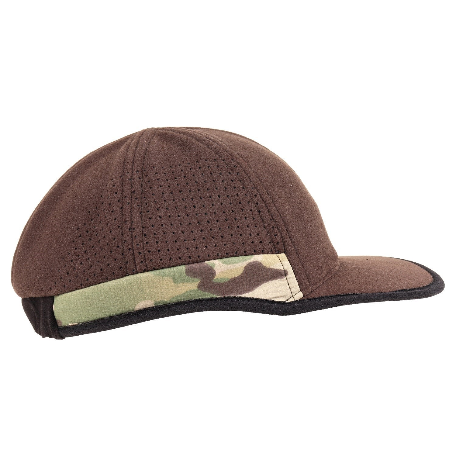 Gorra con visera MUTICAM TW-151 en fleece y nylon con perforaciones laterales