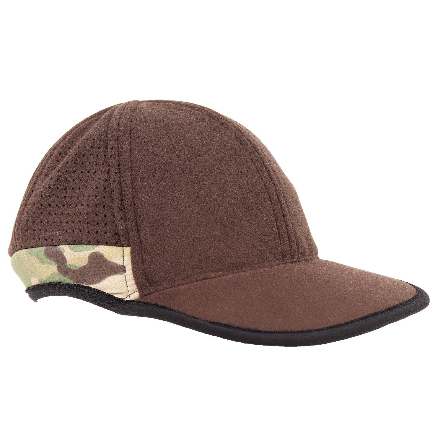 Gorra con visera MUTICAM TW-151 en fleece y nylon con perforaciones laterales