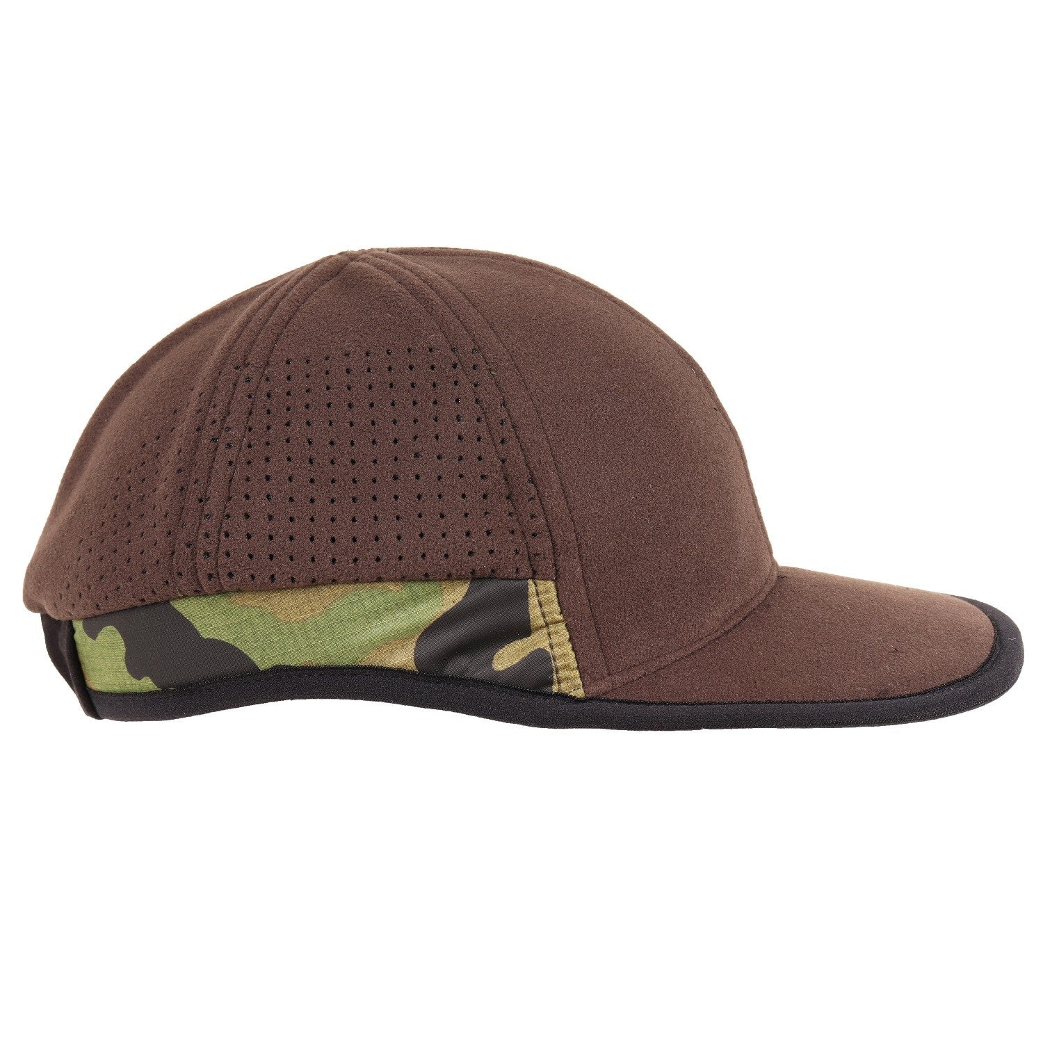 Gorra WB con visera vz.95 en fleece y nylon, perforada en los laterales