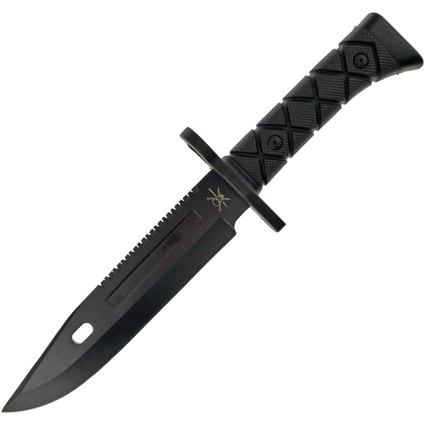 Cuchillo TAC-XTREME BOWIE con filo liso y funda de cinturón