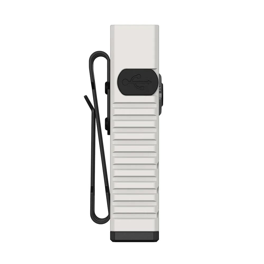 Linterna U3 RGB negra con montaje para bicicleta