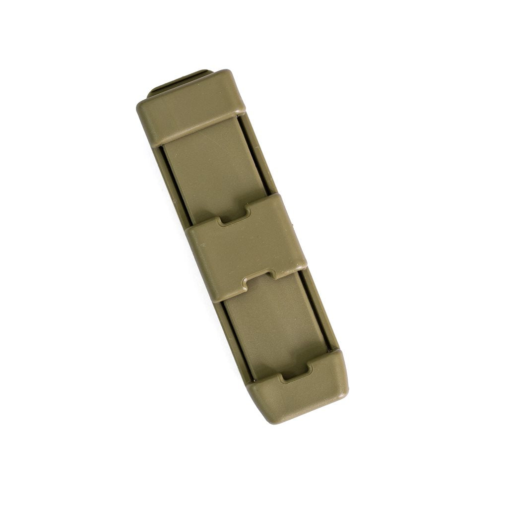 Porta funda UBC-04-1 khaki para MOLLE/PALS, soporte de una fila