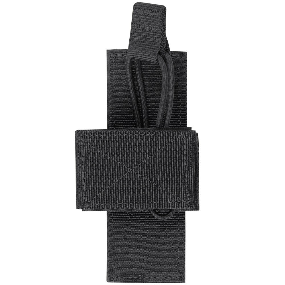 Funda UNIVERSAL con velcro verde para pistola, vista frontal