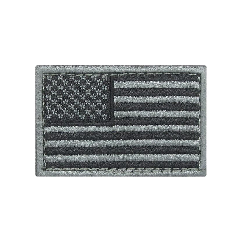 Parche bandera USA 8 x 5 cm en colores Foliage Green