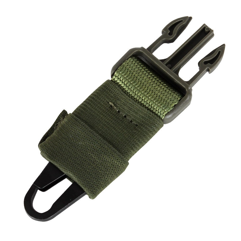 Correa para arma US COBRA monopunto color olivo con sistema bungee