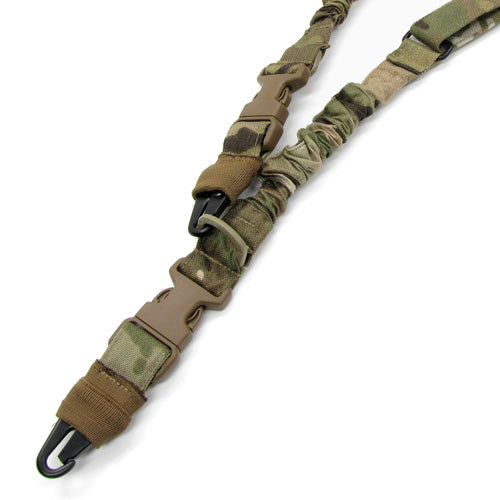 Correa de arma táctica US CBT BUNGEE con bungee y hebillas Duraflex