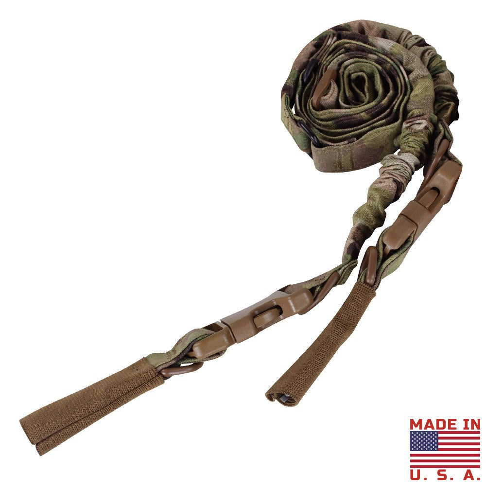 Correa de arma táctica US CBT BUNGEE con bungee y hebillas Duraflex